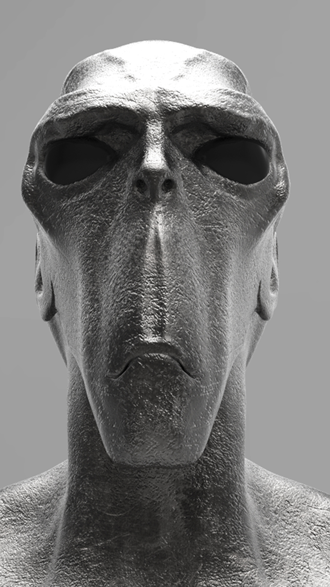 1080x1920  Обои для рабочего стола инопланетянин Фэнтези головы 1080x1920