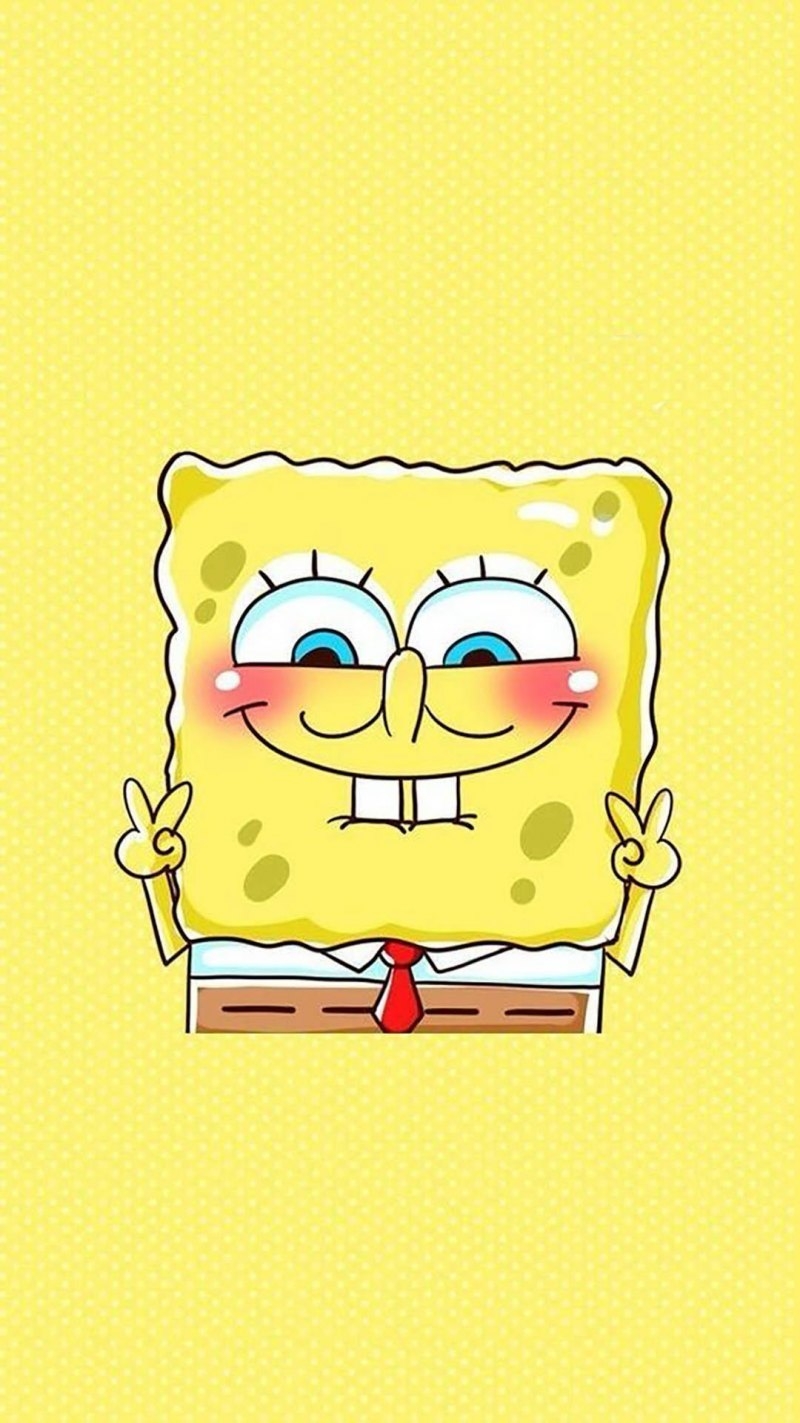 800x1423  Парные обои спанч боб - 67 фото