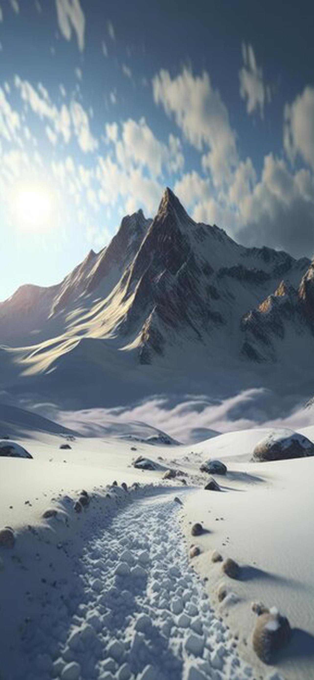 1284x2778  Снежные обои на телефон [42+ изображений]