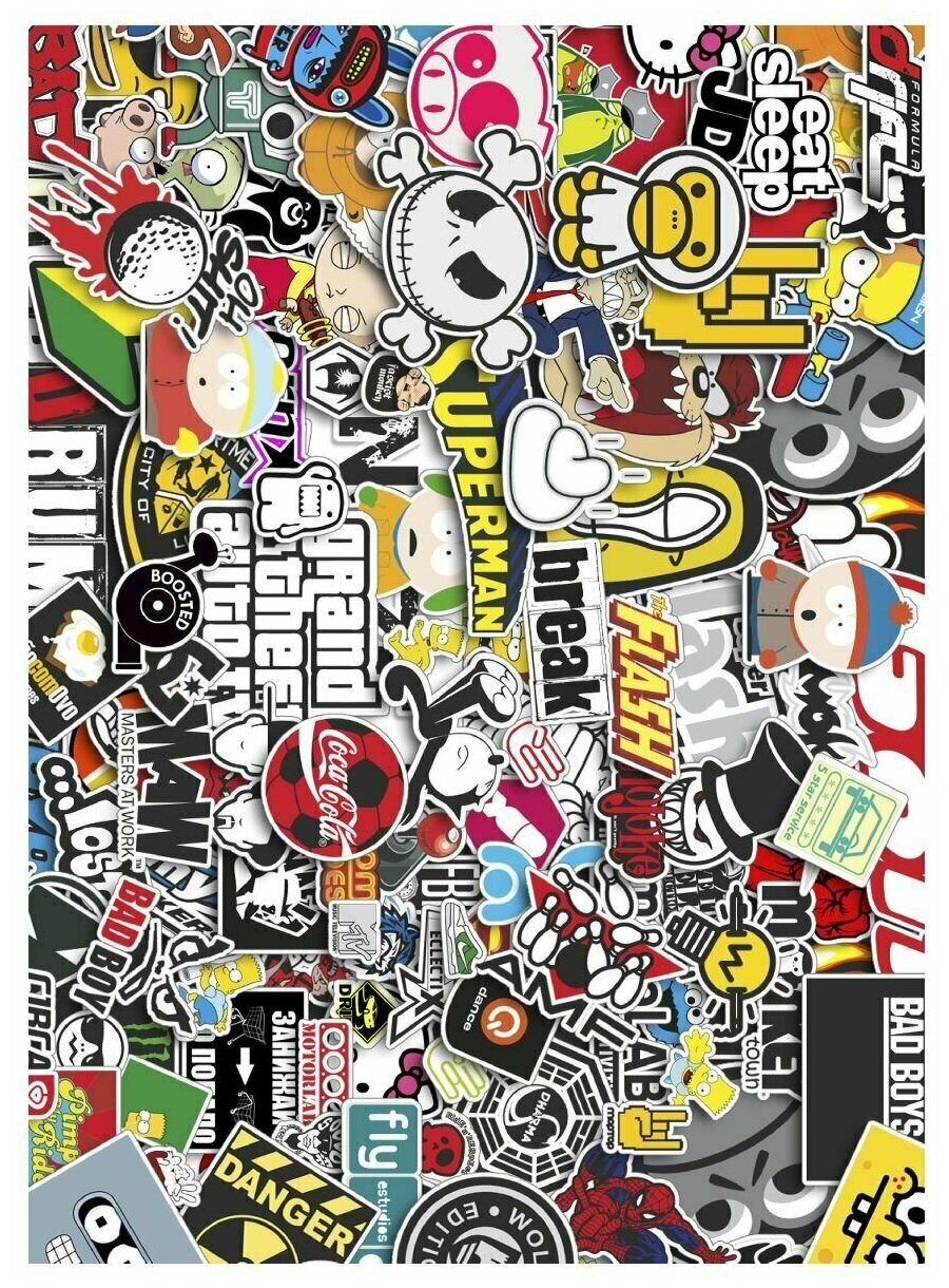 900x1220  Наклейки стикер бомб — купить по низкой цене на Яндекс Маркете