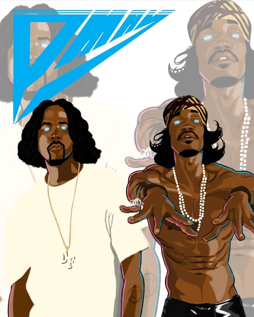 1080x1346 Music - OutKast Big Boi Andre 3000 - iPad iPhone HD Wallpaper Fre...