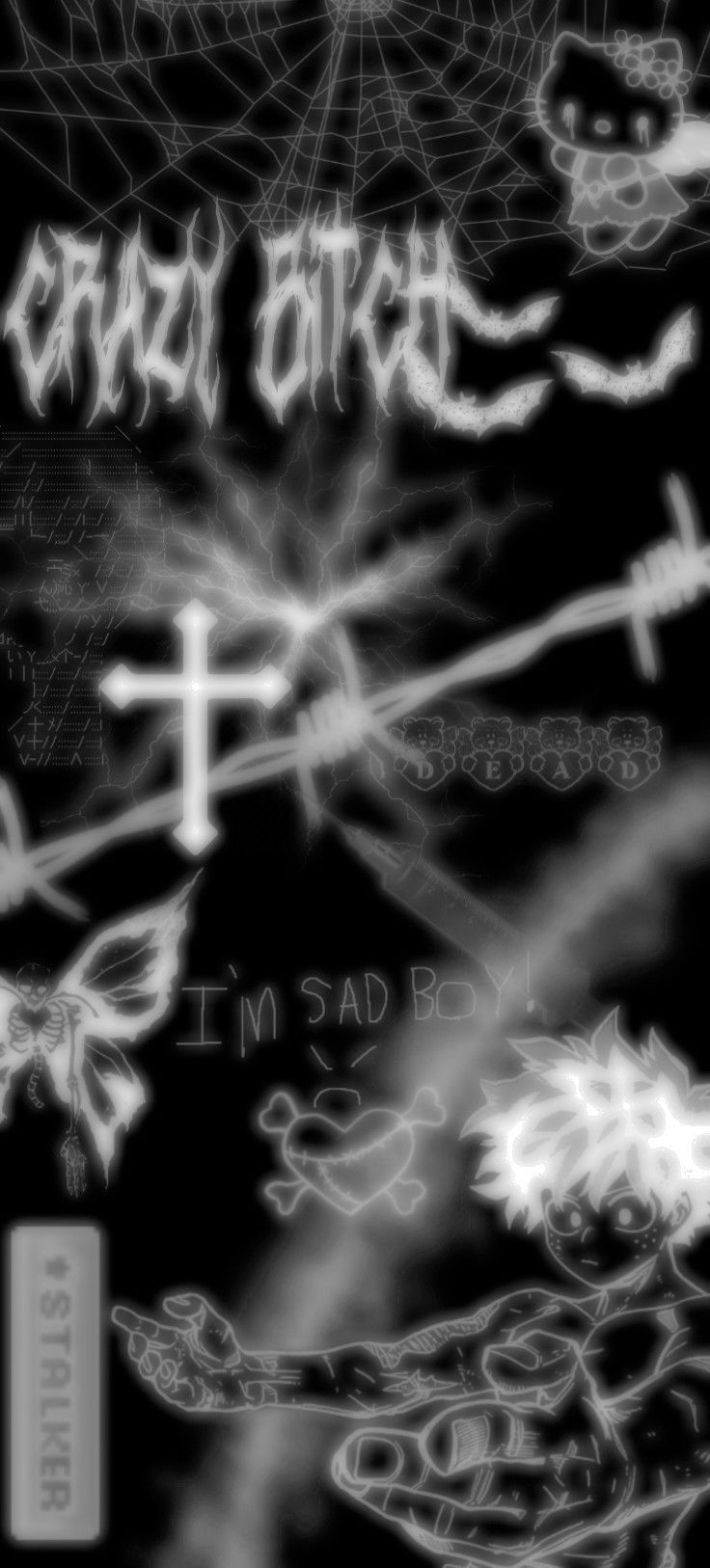 736x1626  Крест чб аниме в 2023 г | Фотографии профиля, Черные обои, Абстрактное