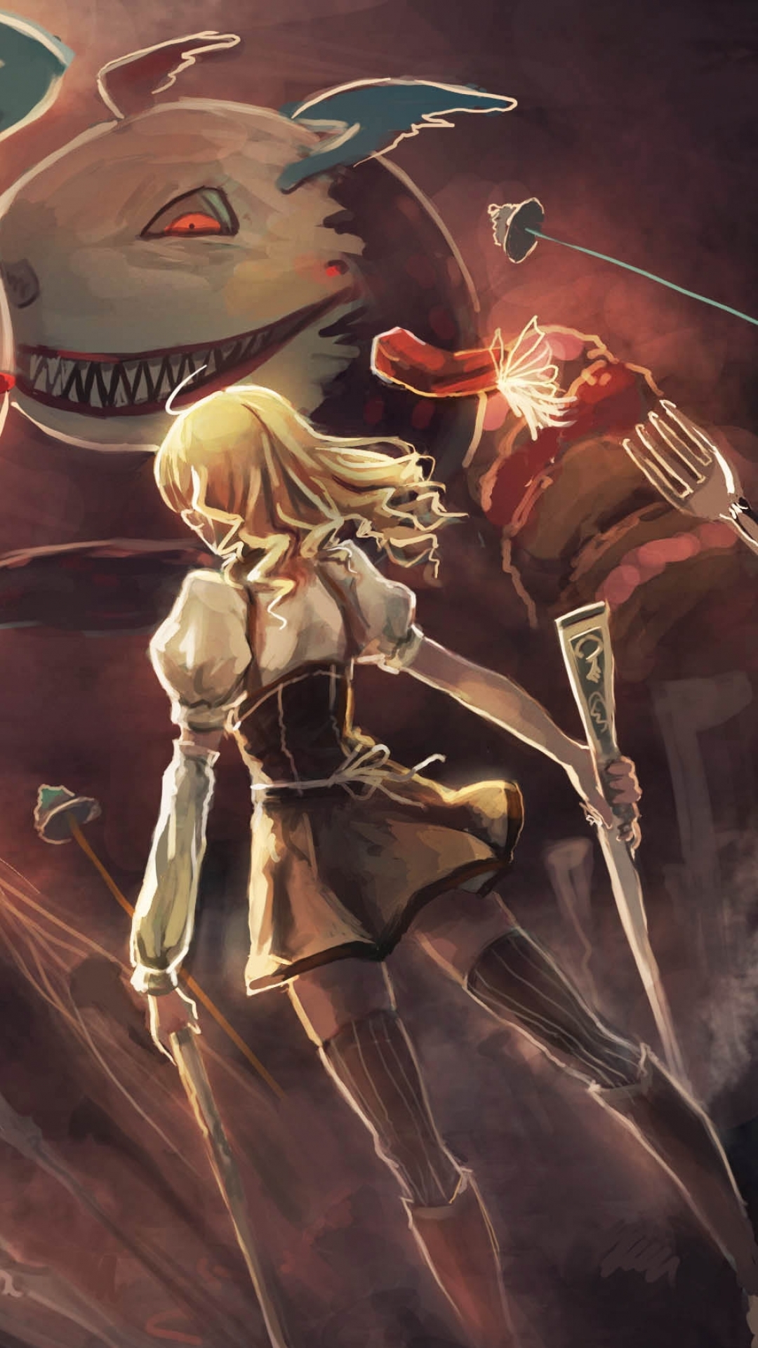 1080x1920  Обои на телефон: Аниме, Девочка Волшебница Мадока, Мами Томоэ, 1093850  скачать картинку бесплатно.