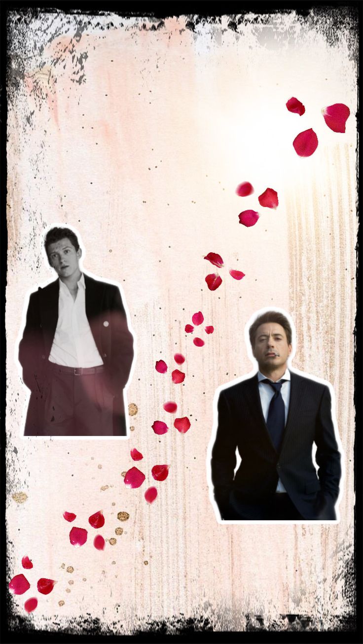 736x1307  Питер Паркер и Тони Старк | Обои, Тон