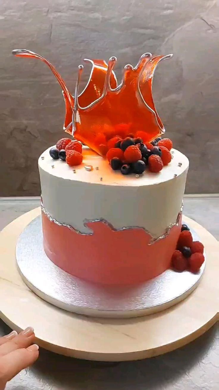 736x1308  cakes diy | Простые торты, Оригинальные торты, Торт