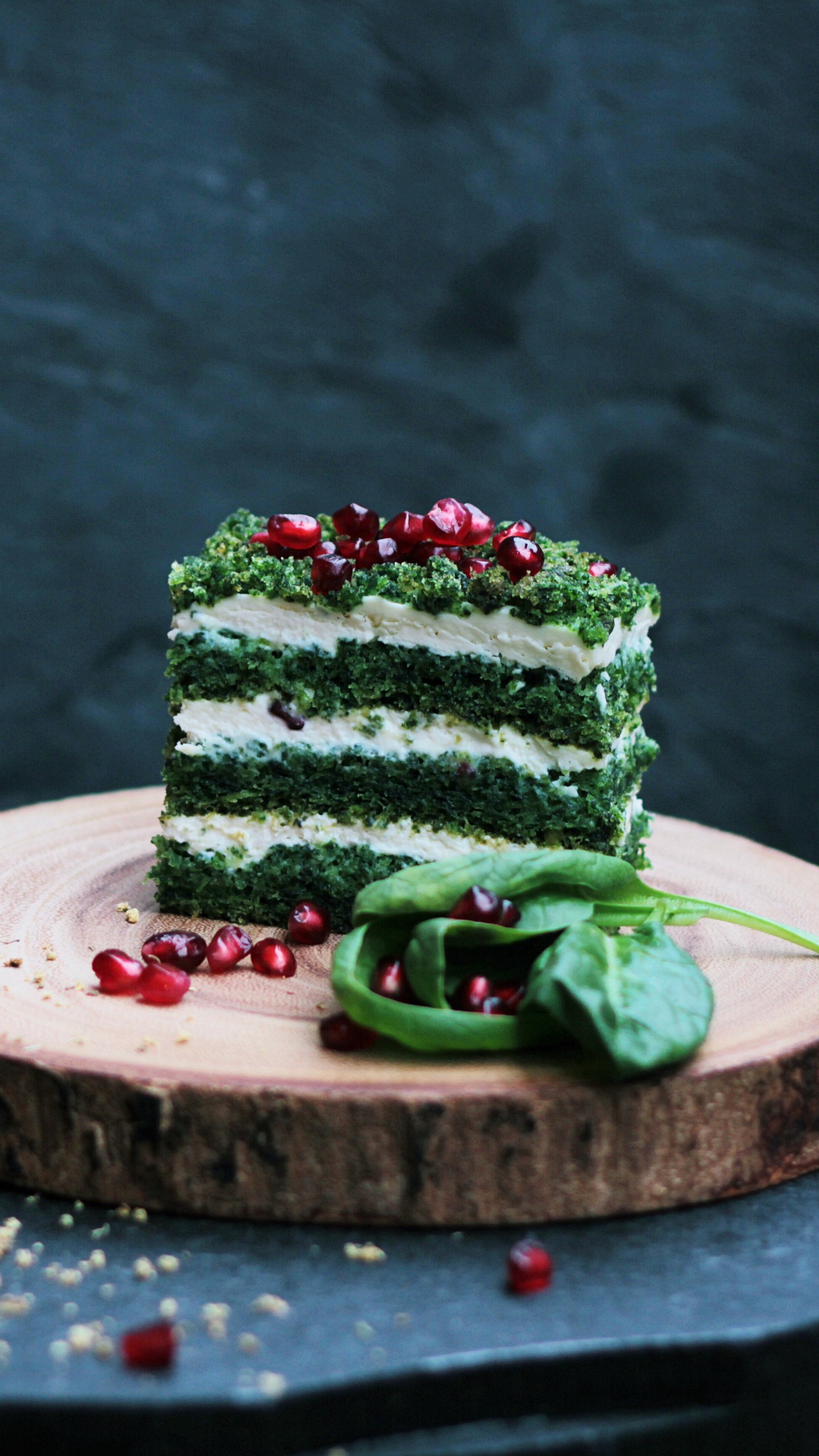 1440x2560  Обои на телефон пирожное, десерт, крем - скачать бесплатно в высоком  качестве из категории \"Еда\"