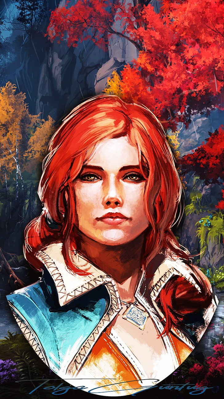 728x1294  Triss Merigold iPhone Wallpapers - Wallpaper Cave