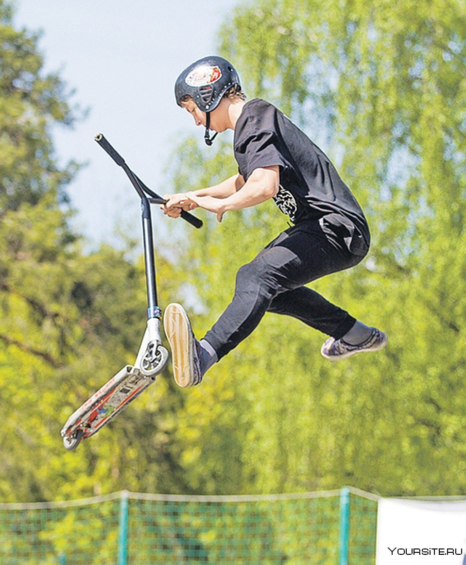 Вид спорта самокат