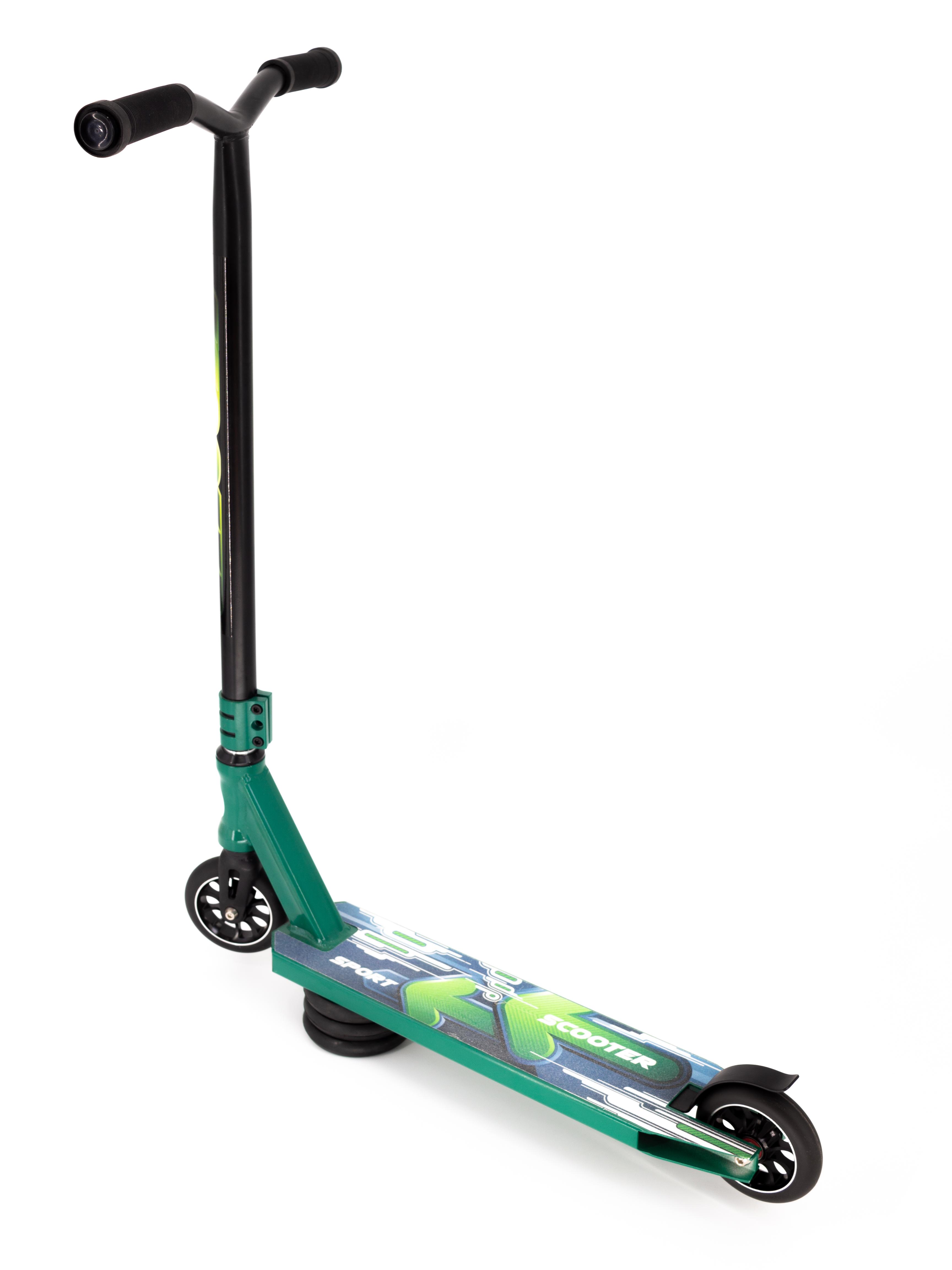 3456x4608  ᐉ Трюковой самокат Scooter D 70 Зеленый (7562443)