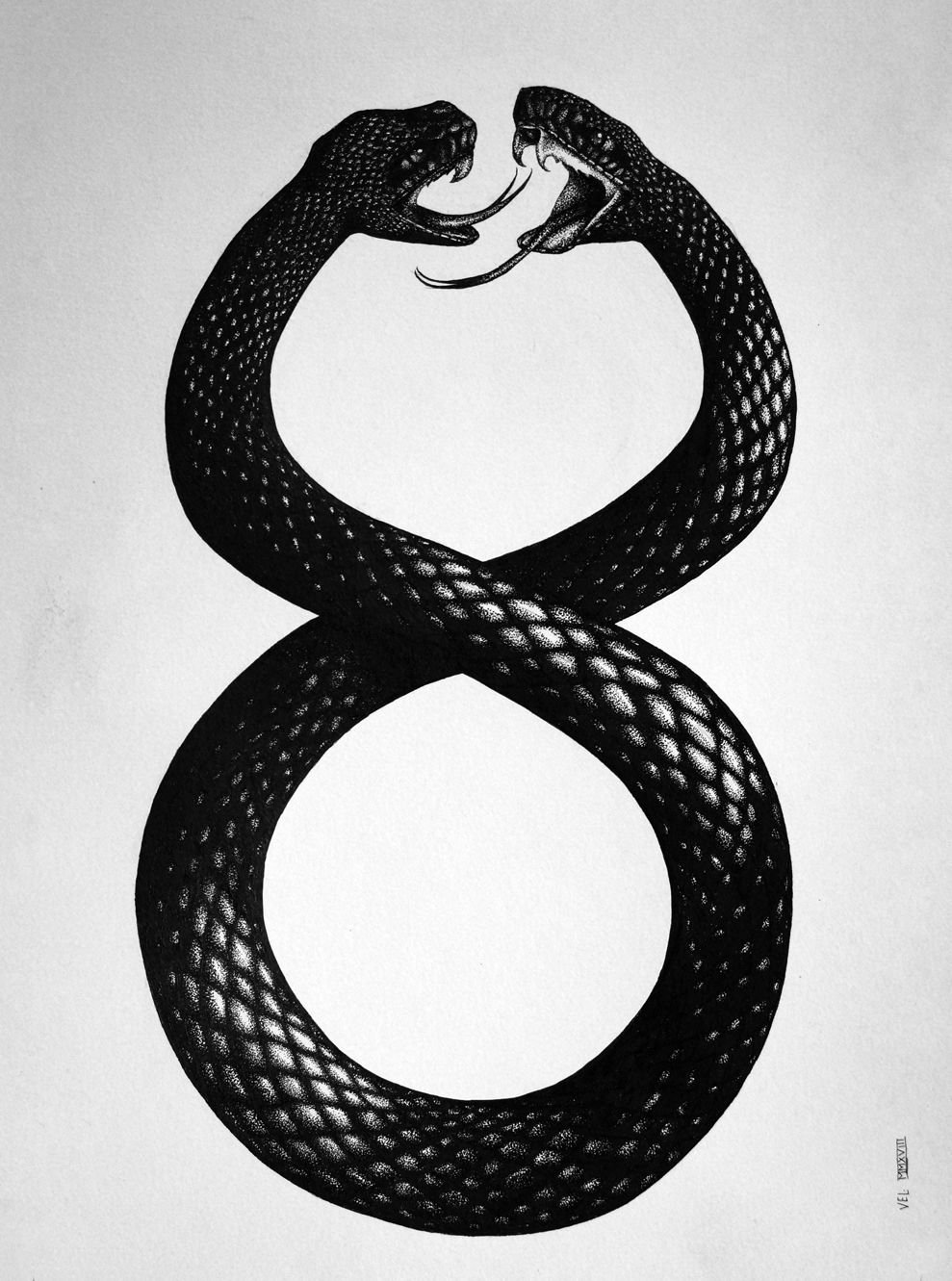 989x1331  Уроборос картинки - 70 фото