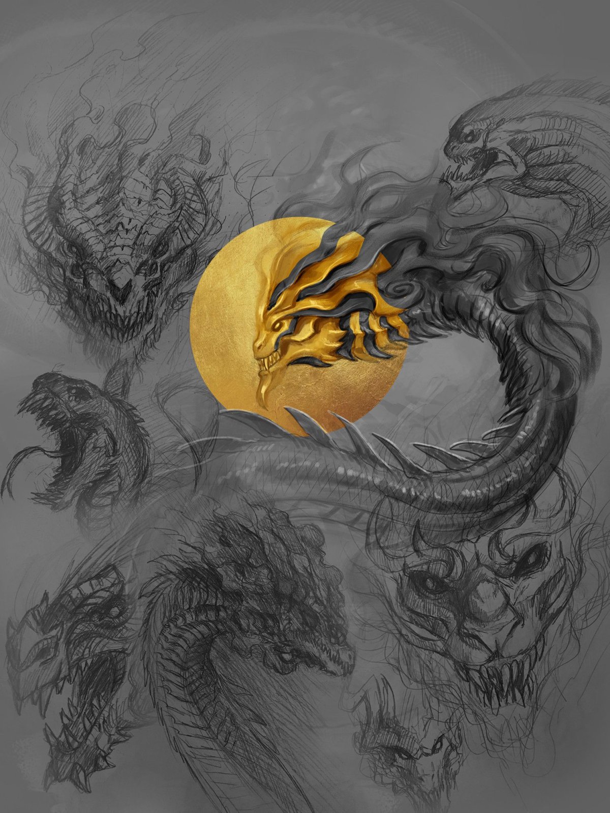 1200x1599  Уроборос существо - 68 фото