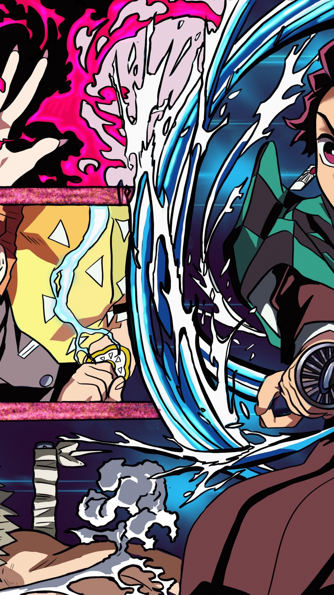 1080x1920  Обои уроборос, микрофон, цифровое искусство, рот, ткань на телефон Android,  1080x1920 картинки и фото бесплатно