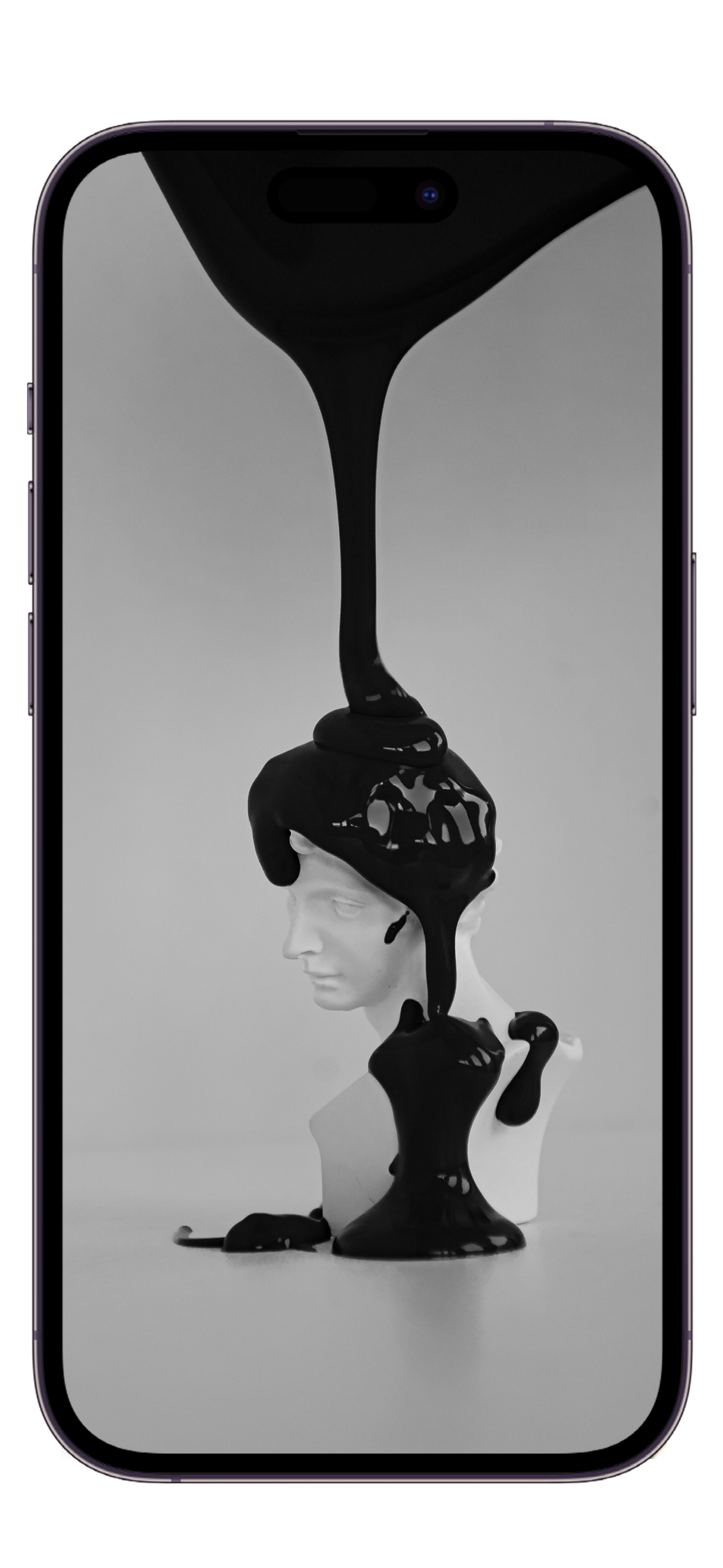 1179x2556  10 необычных обоев специально для выреза iPhone 14 Pro