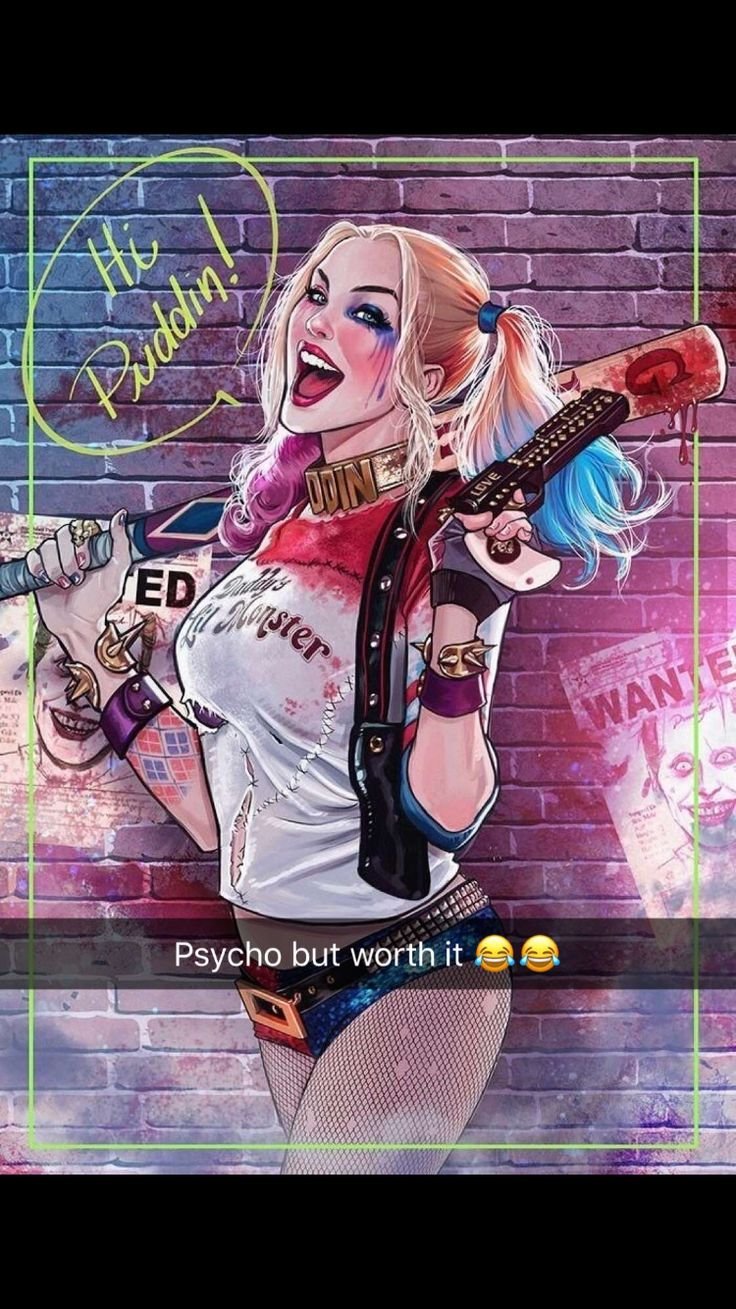 736x1309  Картинка Margot Robbie in Suicide Squad film as Harley Quinn на iPhone 11