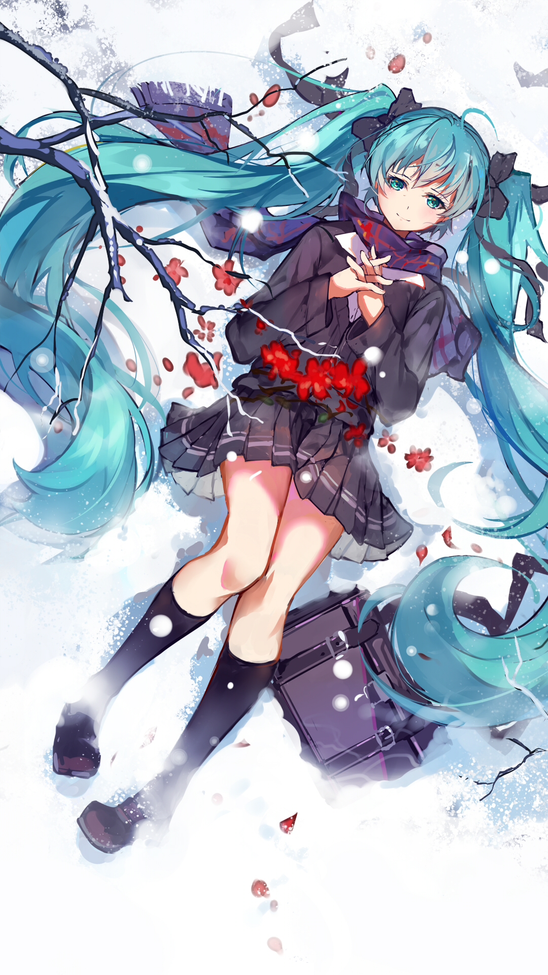 1080x1920  Hatsune Miku - VOCALOID - Mobile Wallpaper by Haraguroi You #2106730 -  Zerochan Anime Image Board