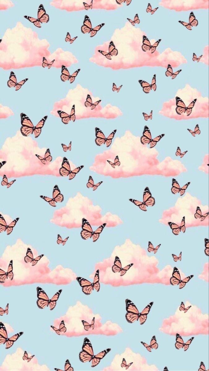 676x1200  МОДНЫЕ ОБОИ НА ТЕЛЕФОН | Butterfly wallpaper iphone, Cute patterns wallpaper,  Butterfly wallpaper