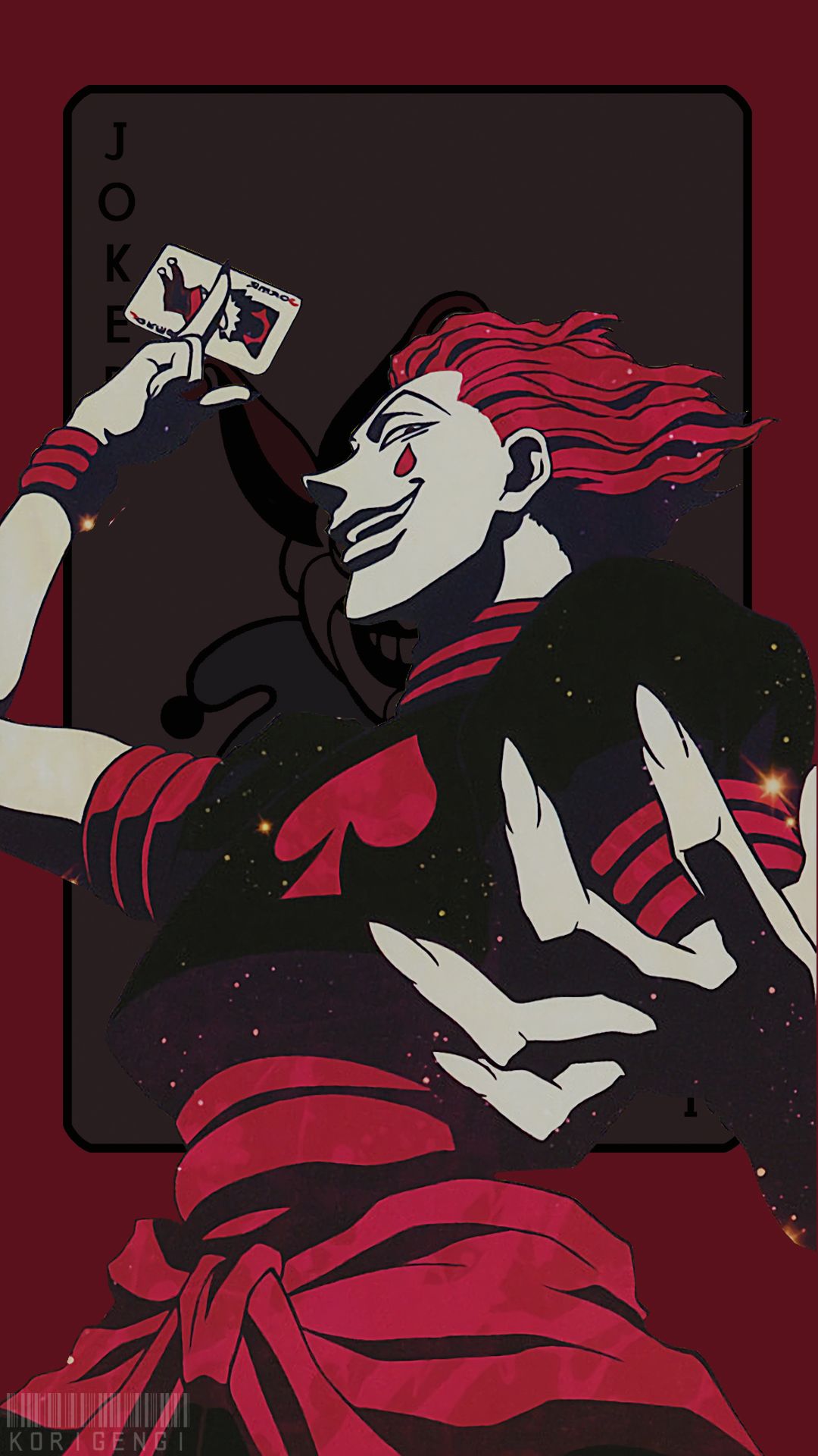 1080x1920  Hisoka ~ Korigengi | Wallpaper Anime | Dark anime, Anime, Hunter x hunter