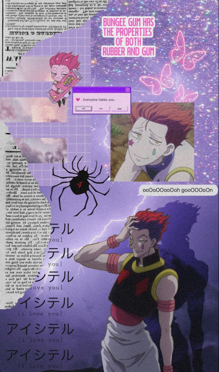 706x1200  hisoka collage wallpaper