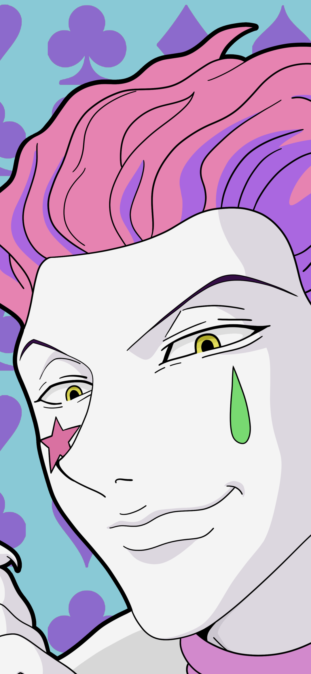 1080x2340  Hisoka (Hunter × Hunter) Phone Wallpapers