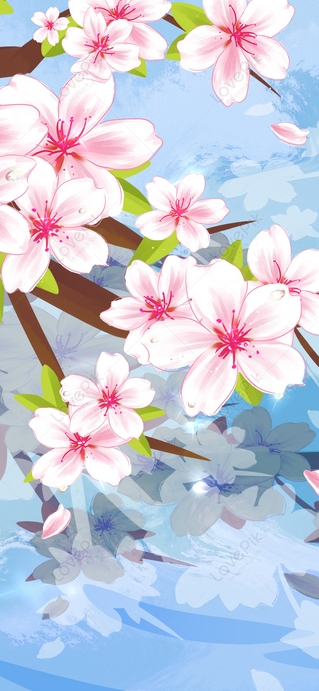 650x1407  Цветочные обои для телефона изображение_Фото номер 400252163_JPG Формат  изображения_ru.lovepik.com