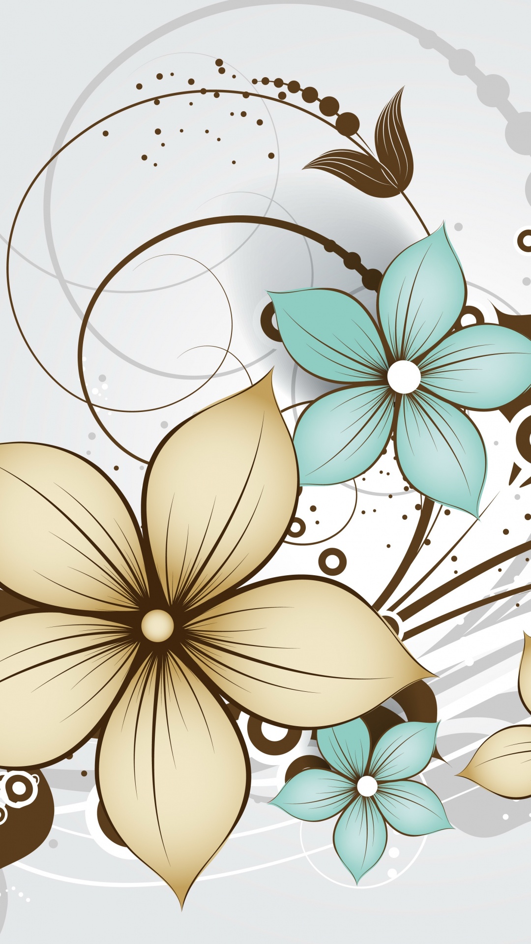 1080x1920  Обои орнамент, цветок, цветочный дизайн, дизайн, узор на телефон Android,  1080x1920 картинки и фото бесплатно