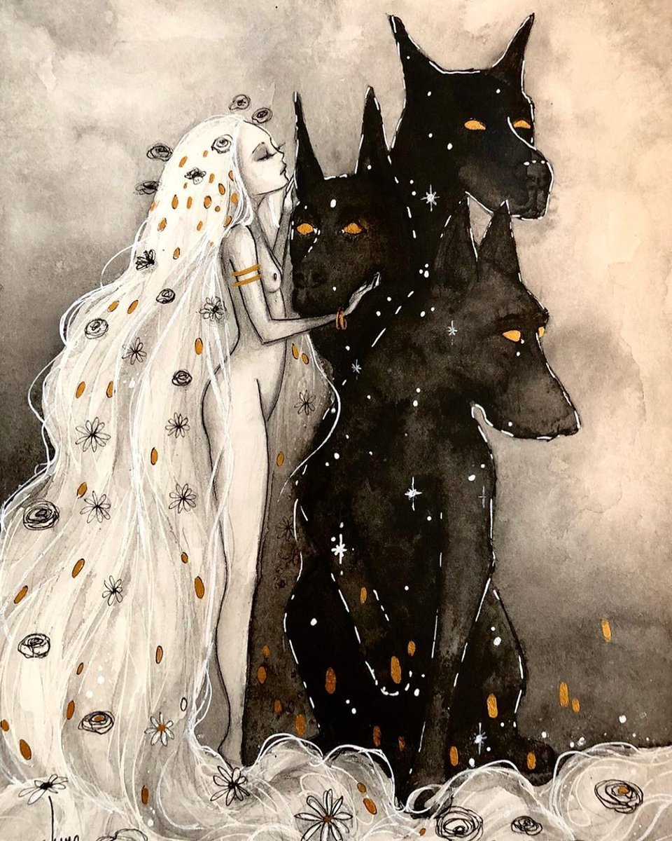 960x1200  Цербер арт милый - 34 фото