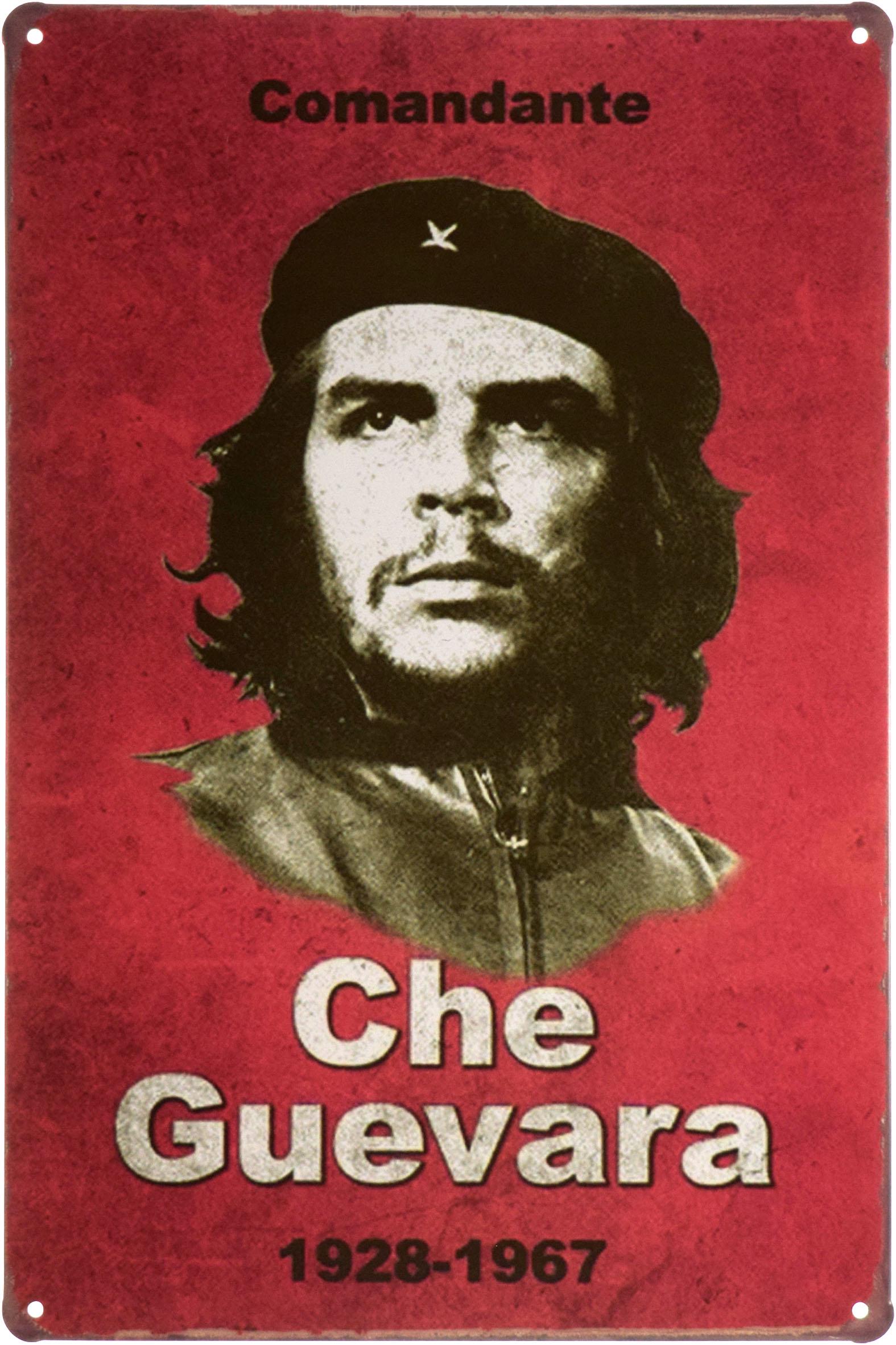 1575x2362  ᐉ Табличка металлическая Че Гевара/Che Guevara Comandante 20x30 см