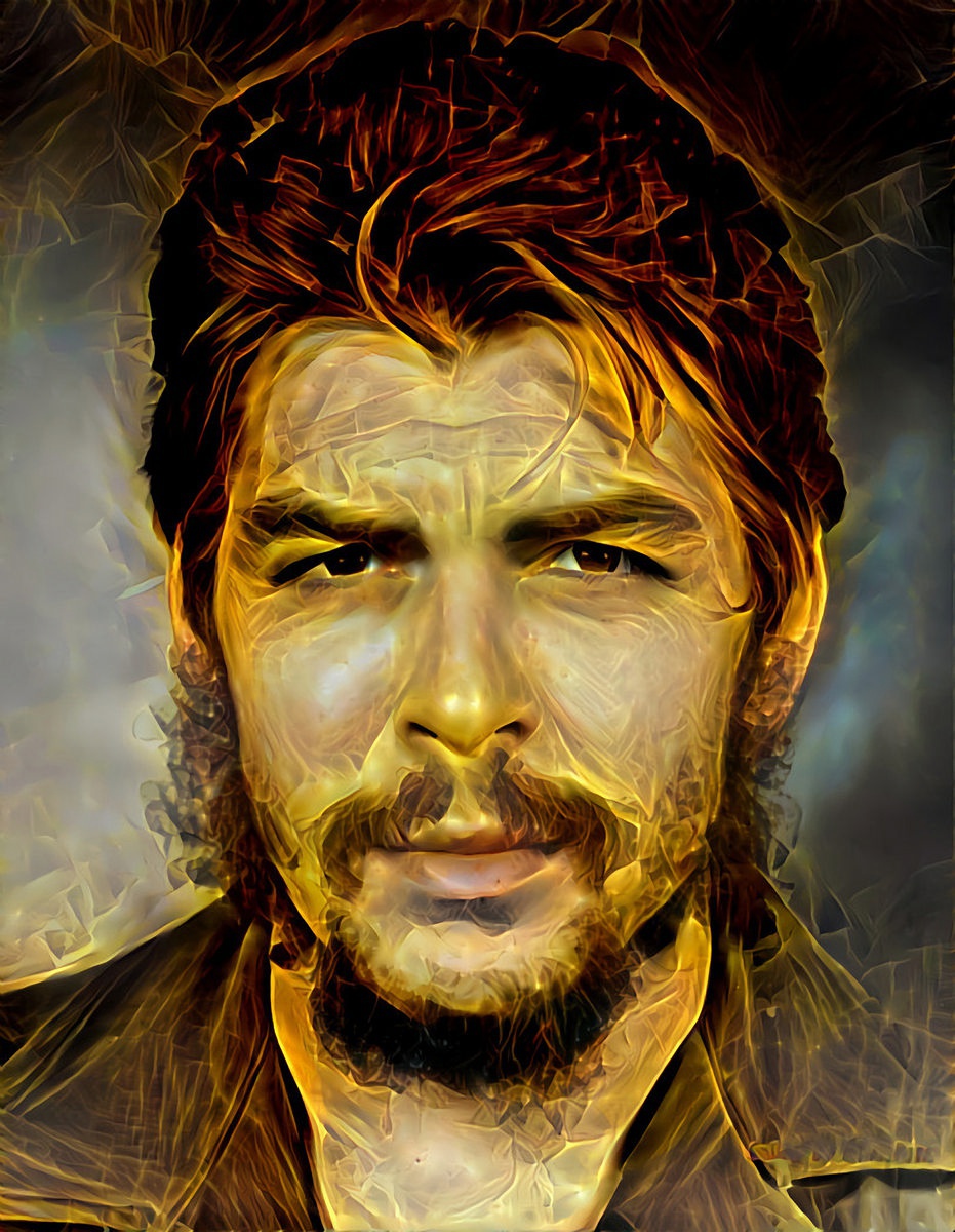 931x1200  Портрет Че Гевары, арт. 93528, артикул poster_93528