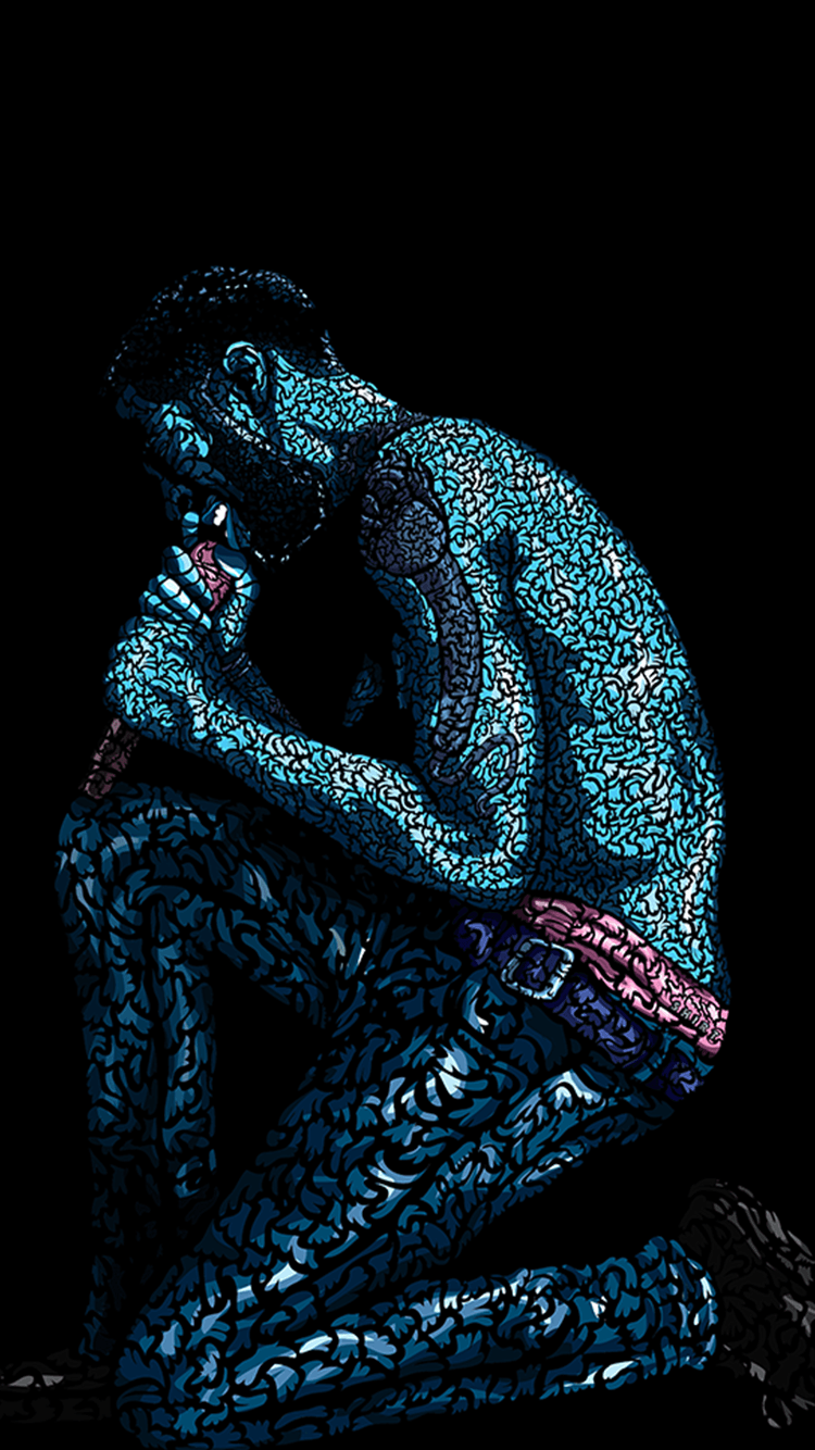 750x1334   Магия Интернета | Обои для рабочего стола Kid Cudi Обои Yeezus Hype wallpaper