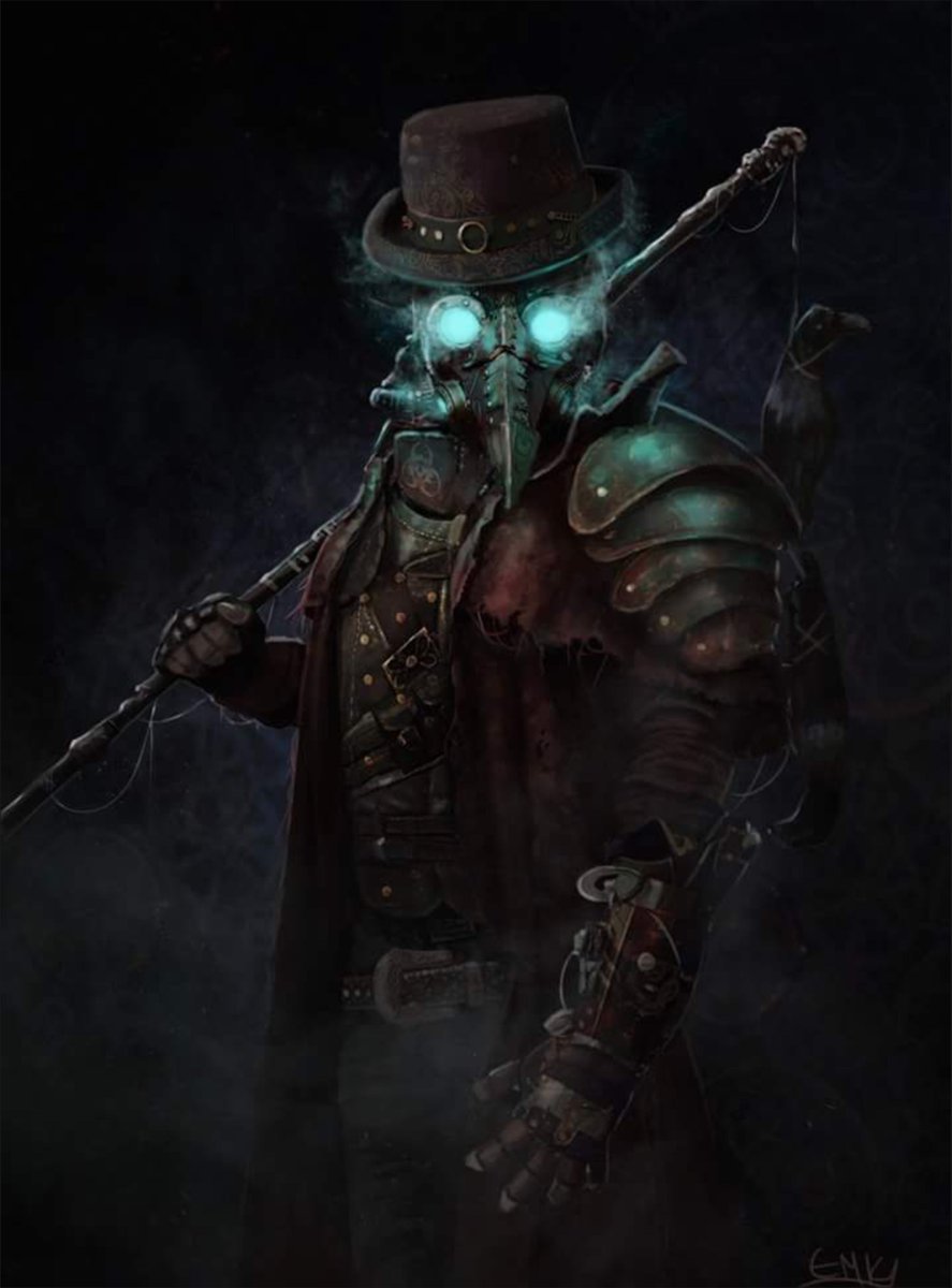 887x1200  Чумной доктор - 31 фото