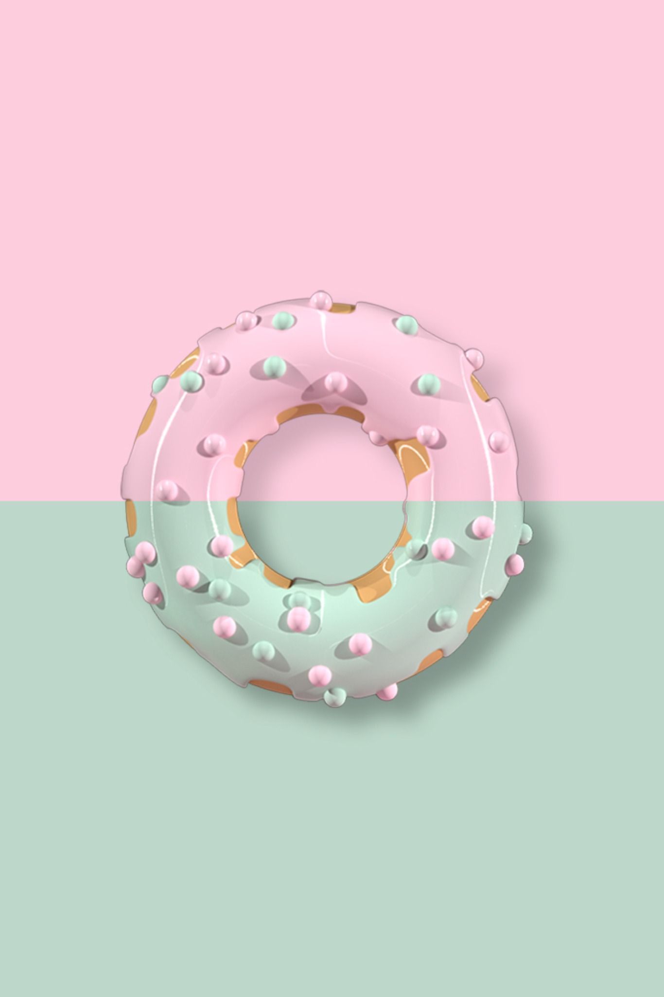 1366x2049  DONUT. | Pink wallpaper iphone, Wallpaper iphone cute, Cute wallpapers