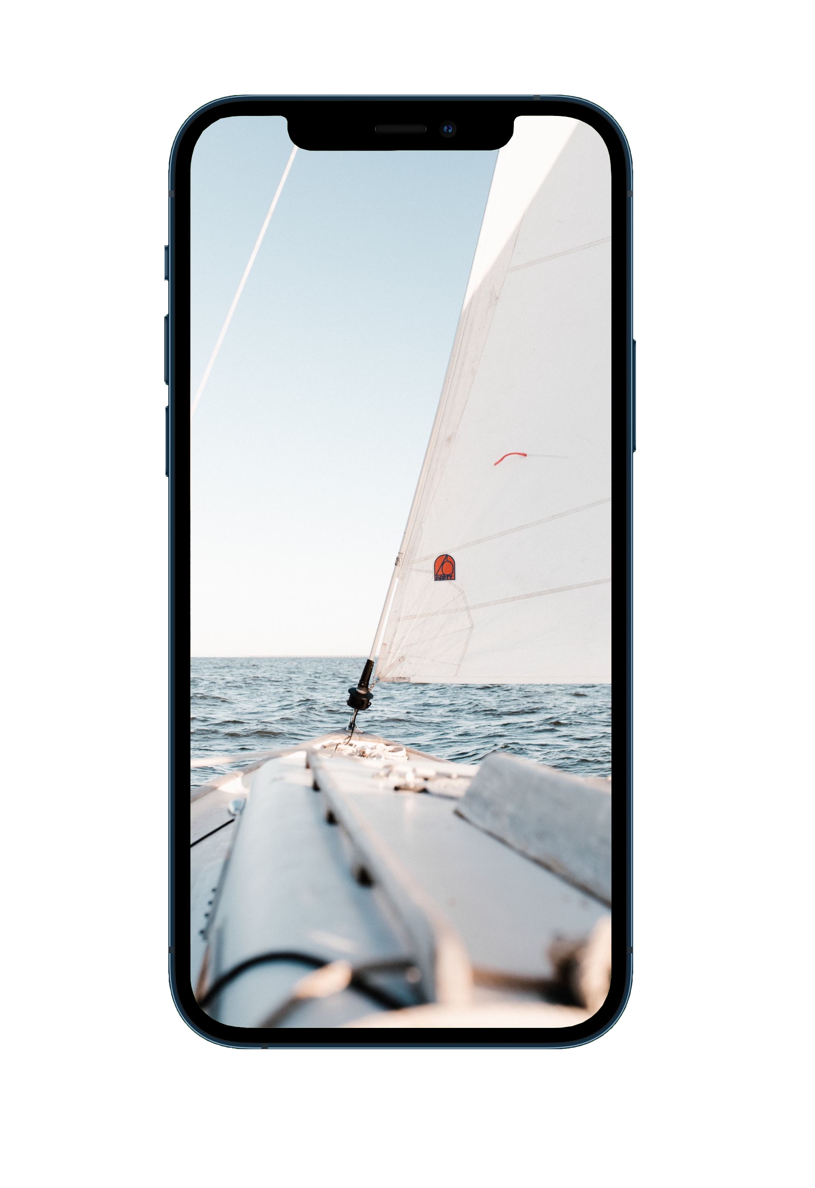 1681x2449  Мистическая туманная гавань и сумерки обои на телефон | Премиум Фото