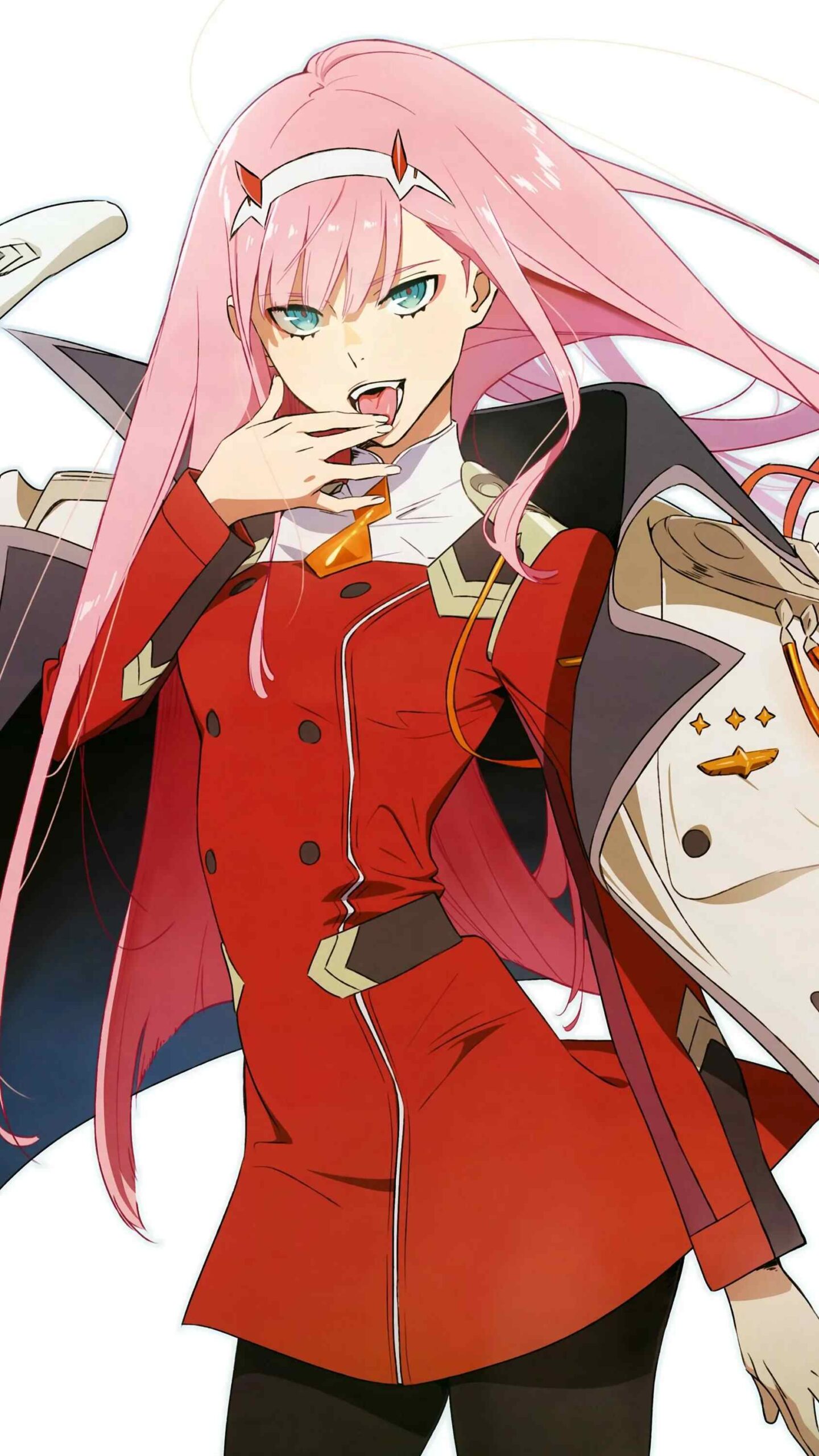 1440x2560  Лучшие обои Любимый во Франксе (Zero two) для мобильных устройств! (20 штук)