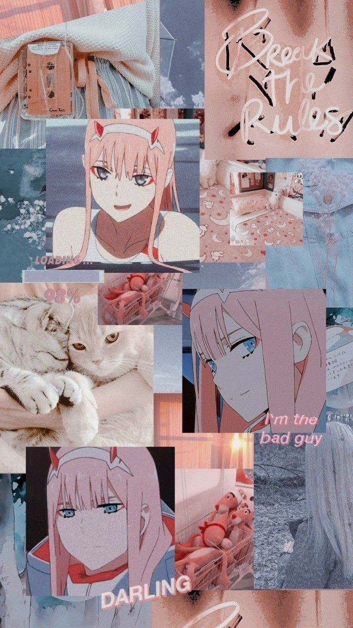 720x1280  эстетика аниме милый во франксе — Трикки — тесты для девочек