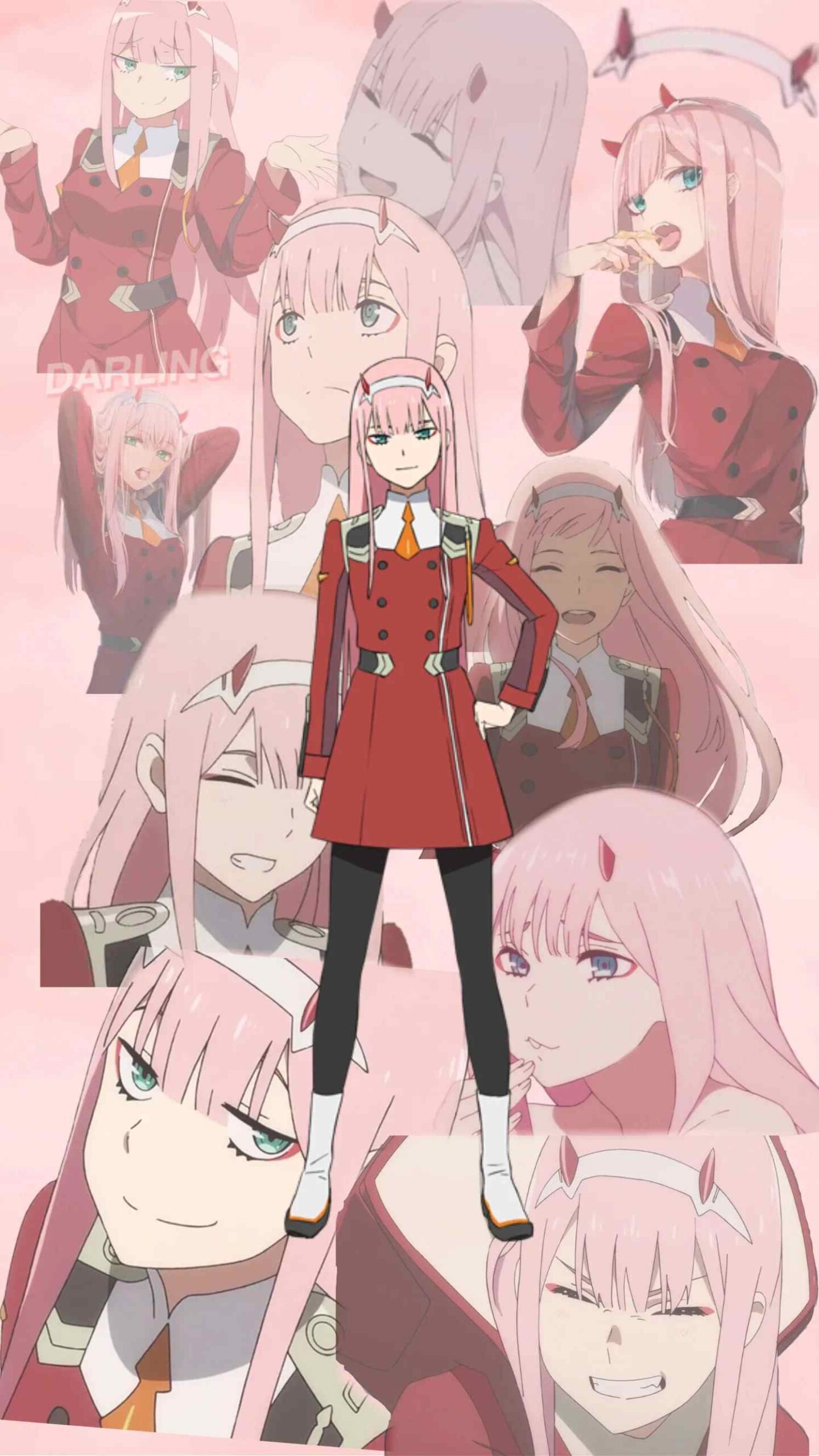 1440x2560  Лучшие обои Любимый во Франксе (Zero two) для мобильных устройств! (20 штук)