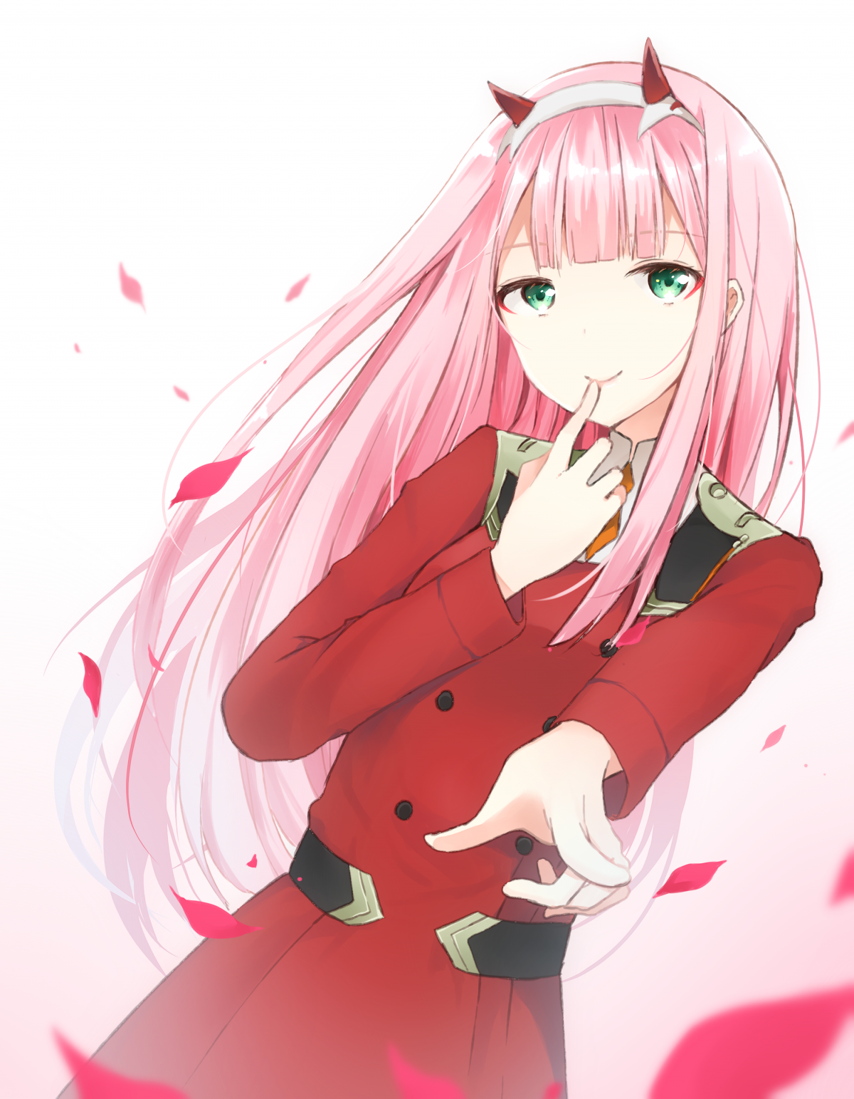 Милый во франксе. Зеро 02 аниме. Zero two демонёнок. 02 Zero two. Дарлинг ин Франкс 02.