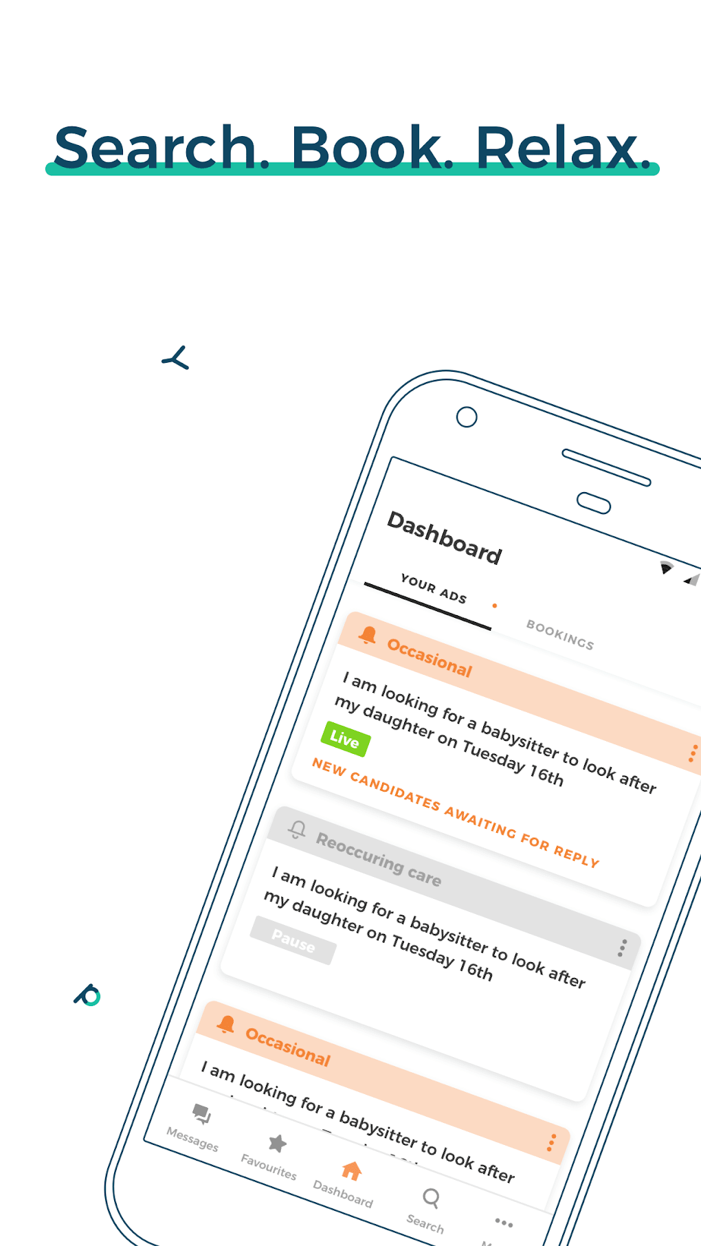 1020x1813  Yoopies Babysitting для Android — Скачать