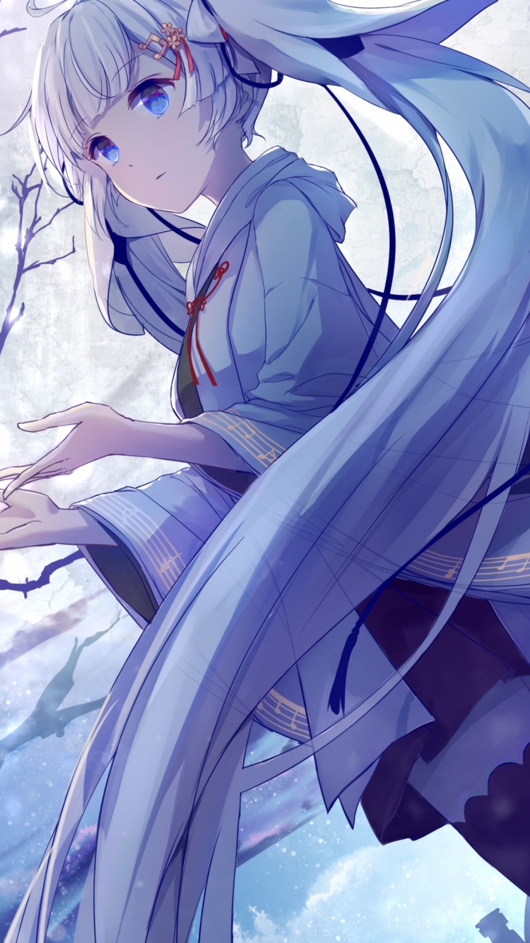 1080x1920  Обои Хацунэ Мику, вокалоид, аниме, иллюстрация, пурпур на телефон Android, 1080x1920  картинки и фото бесплатно