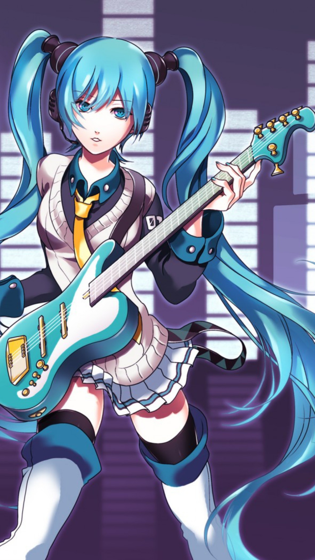 1080x1920  Картинка Hatsune Miku для телефона и на рабочий стол iPhone 6 Plus