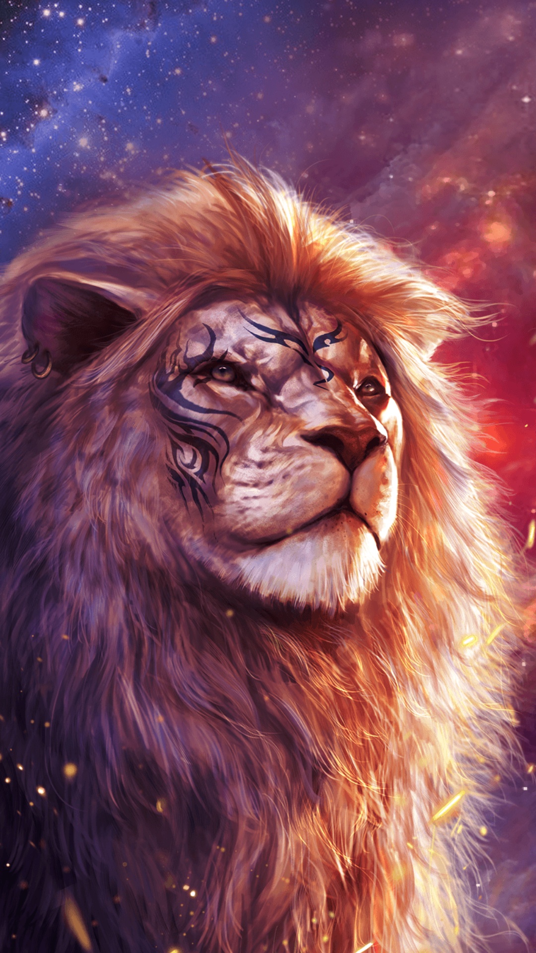 1080x1920  1080x1920 Lion Wallpapers for IPhone 6S /7 /8 [Retina HD]