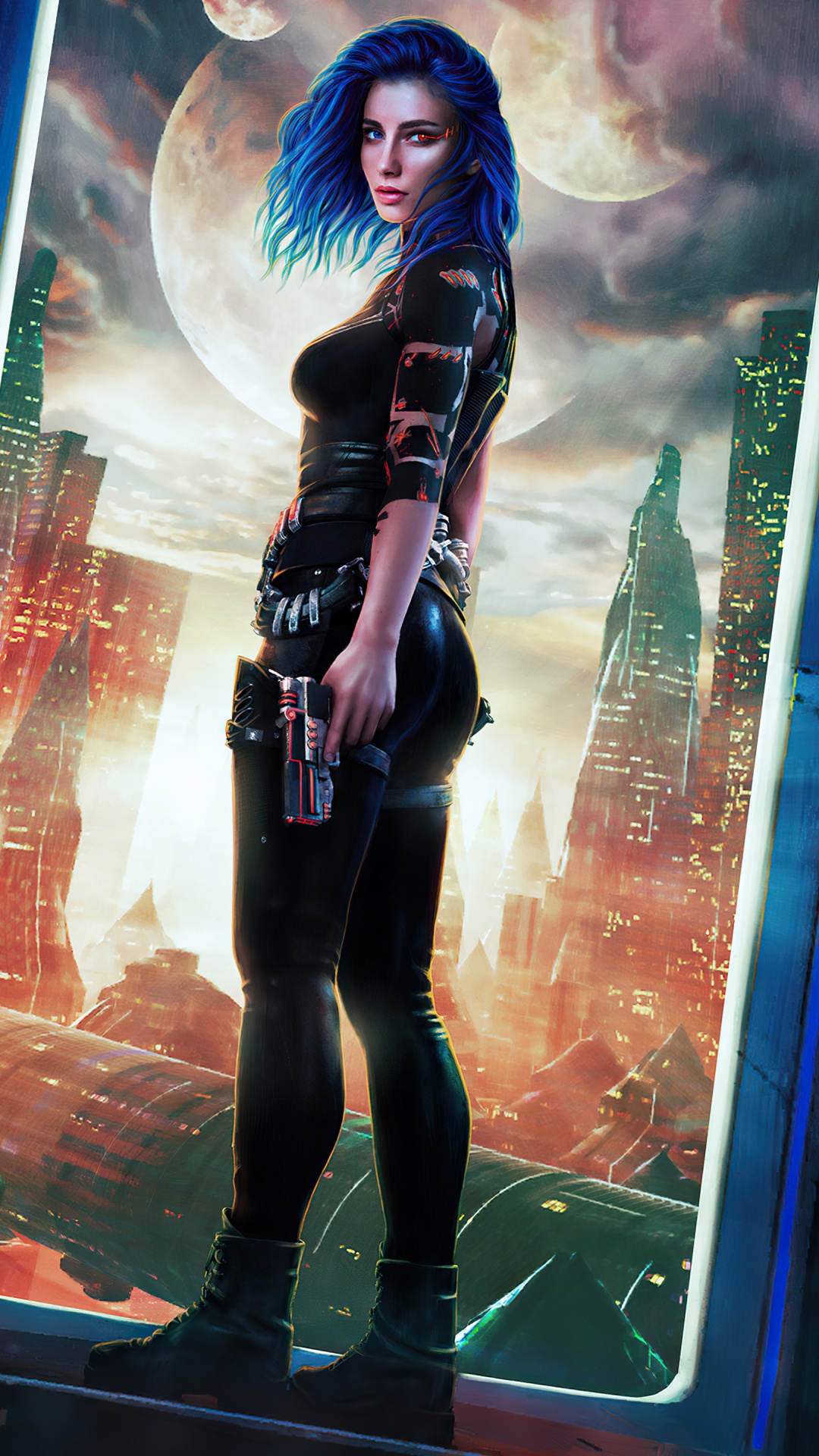 1080x1920  Обои sci fi женщина воин, Научная фантастика, фэнтези, арт, фикция на  телефон Android, 1080x1920 картинки и фото бесплатно