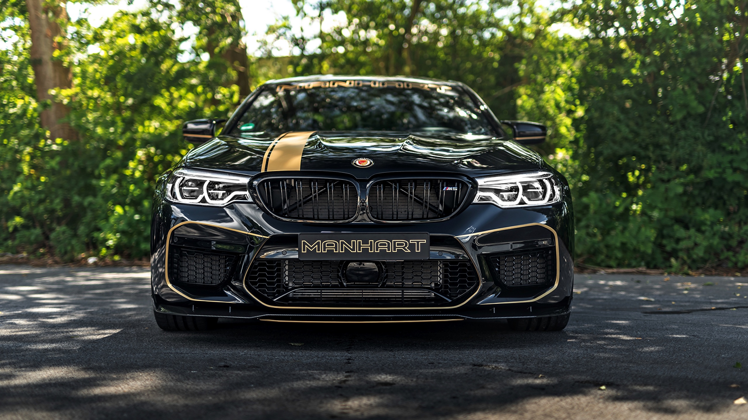 2560x1440  Картинка БМВ 2018 Biturbo M5 Manhart V8 F90 MH5 2560x1440