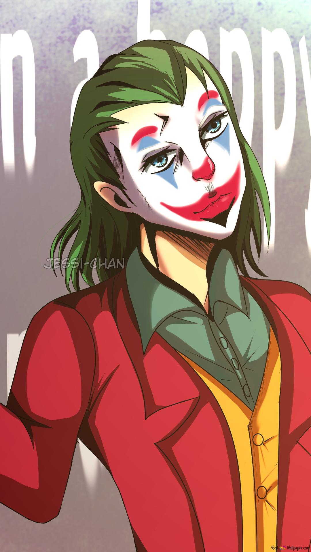 1080x1920  Джокер ФанАрт 2K загрузка обоев