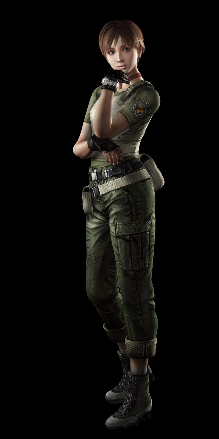 720x1440  Фотографии Resident Evil Rebecca Chambers девушка 3D 720x1440