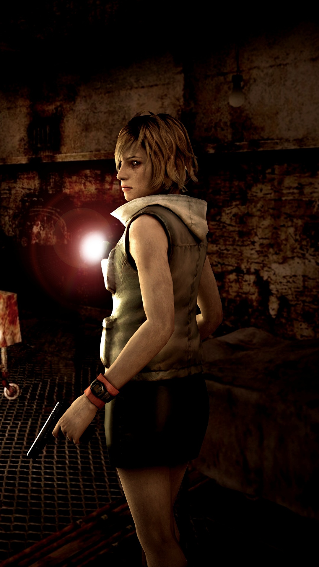 1080x1920  Картинки Silent Hill 3 Heather Mason 3D Графика молодые 1080x1920