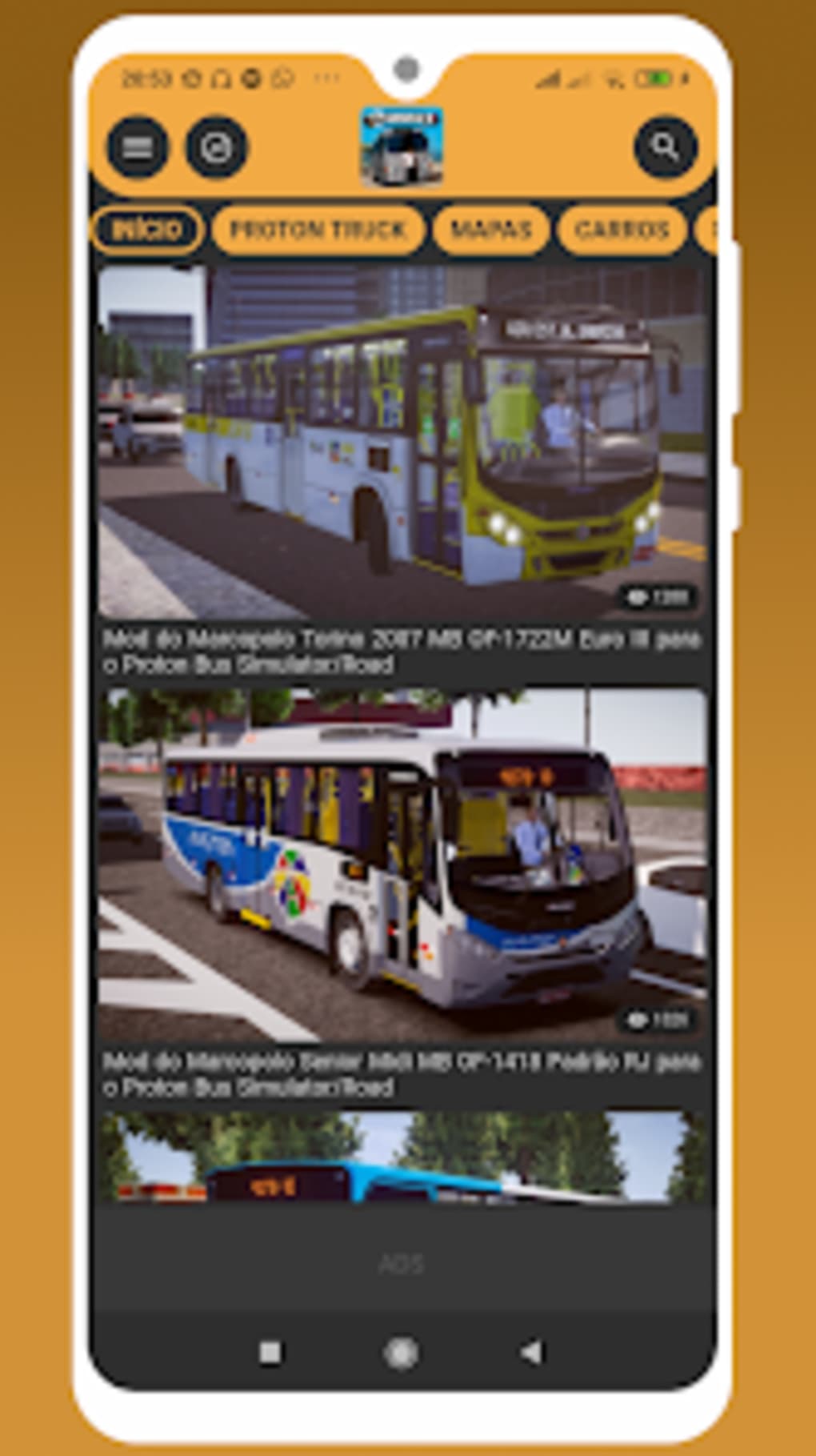1020x1819  Mods Proton Bus Simulator - PR для Android — Скачать