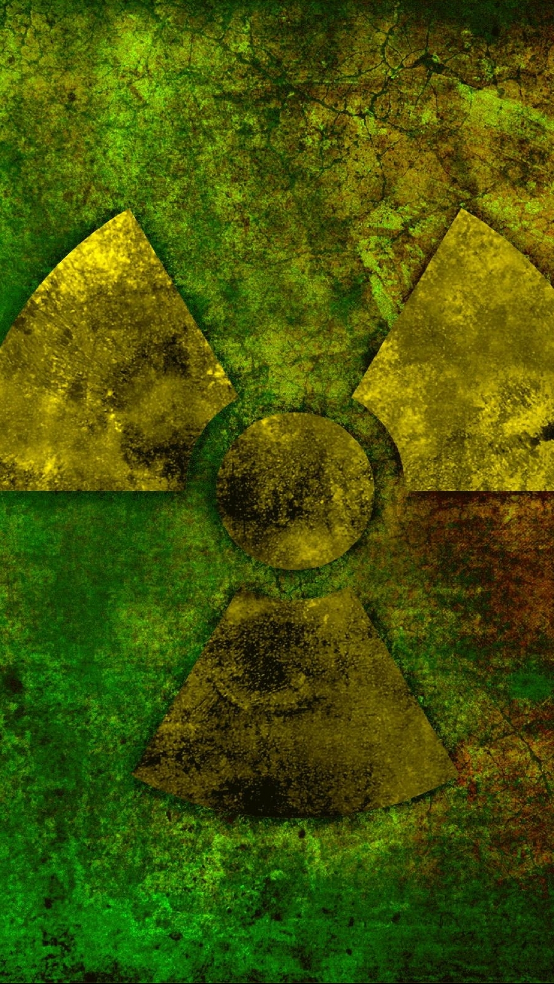 1080x1920  Скачать обои \"Радиоактивный\" на телефон в высоком качестве, вертикальные  картинки \"Радиоактивный\" бесплатно