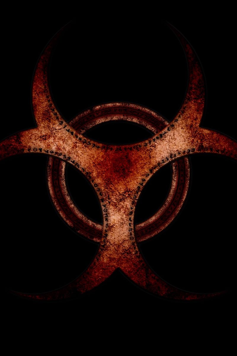 800x1200  Скачать 800x1200 радиация, красный, коричневый, черный обои, картинки  iphone 4s/4 for parallax