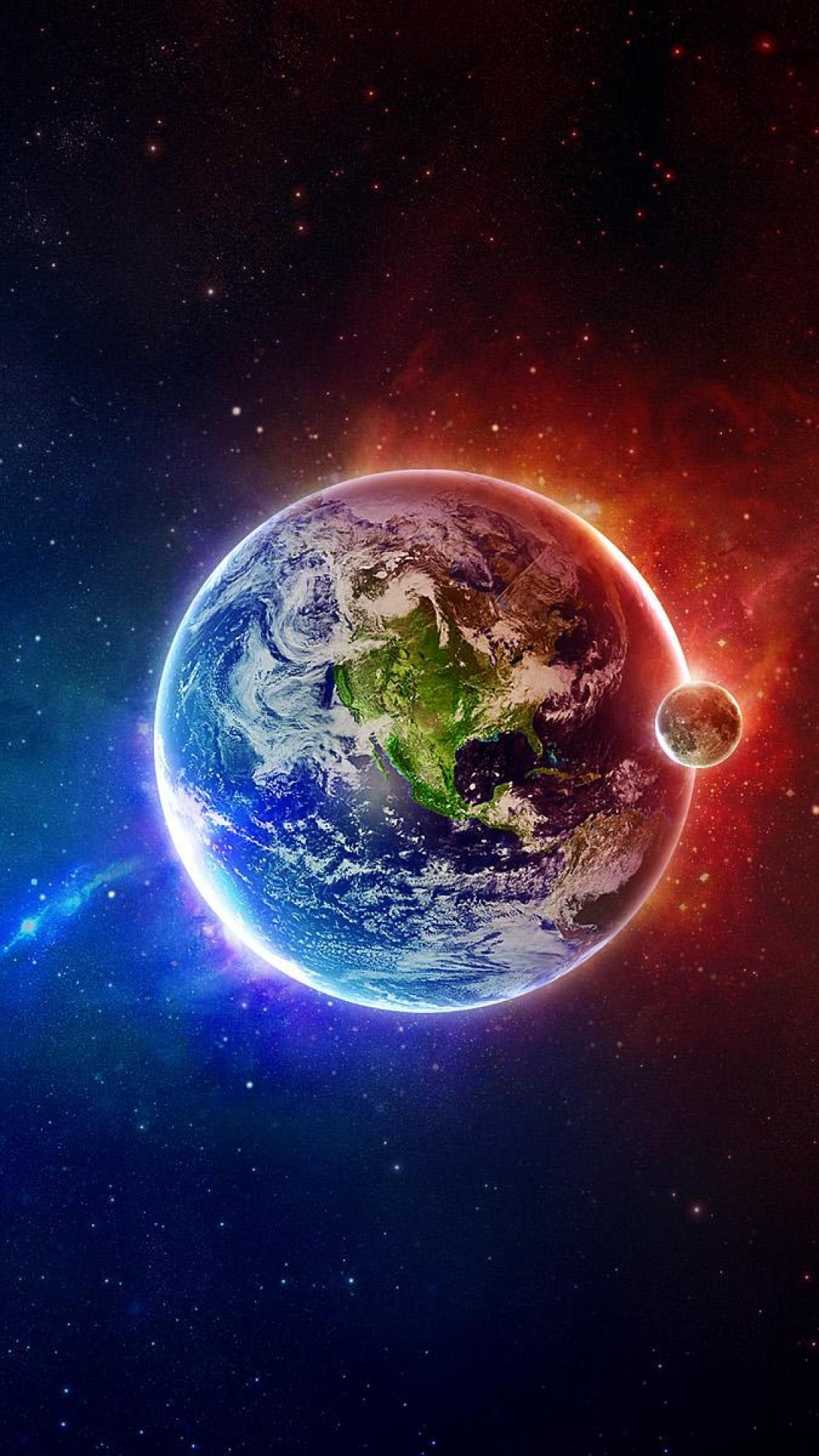1080x1920  Обои космическое пространство, астрономический объект, планета, космос,  атмосфера на телефон Android, 1080x1920 картинки и фото бесплатно