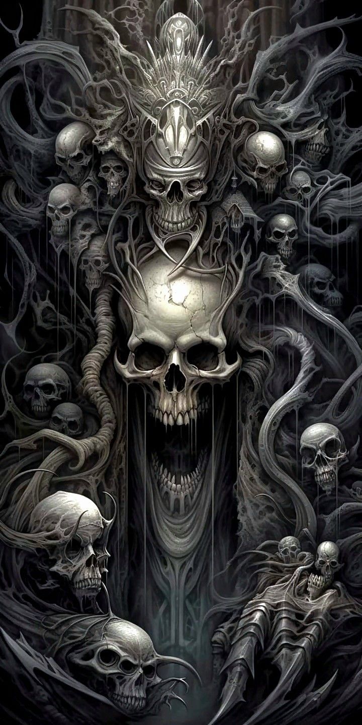 720x1440  Лучшие идеи (900+) доски «Черепа» в 2023 г | череп, рисунки черепов,  рисунки черепа